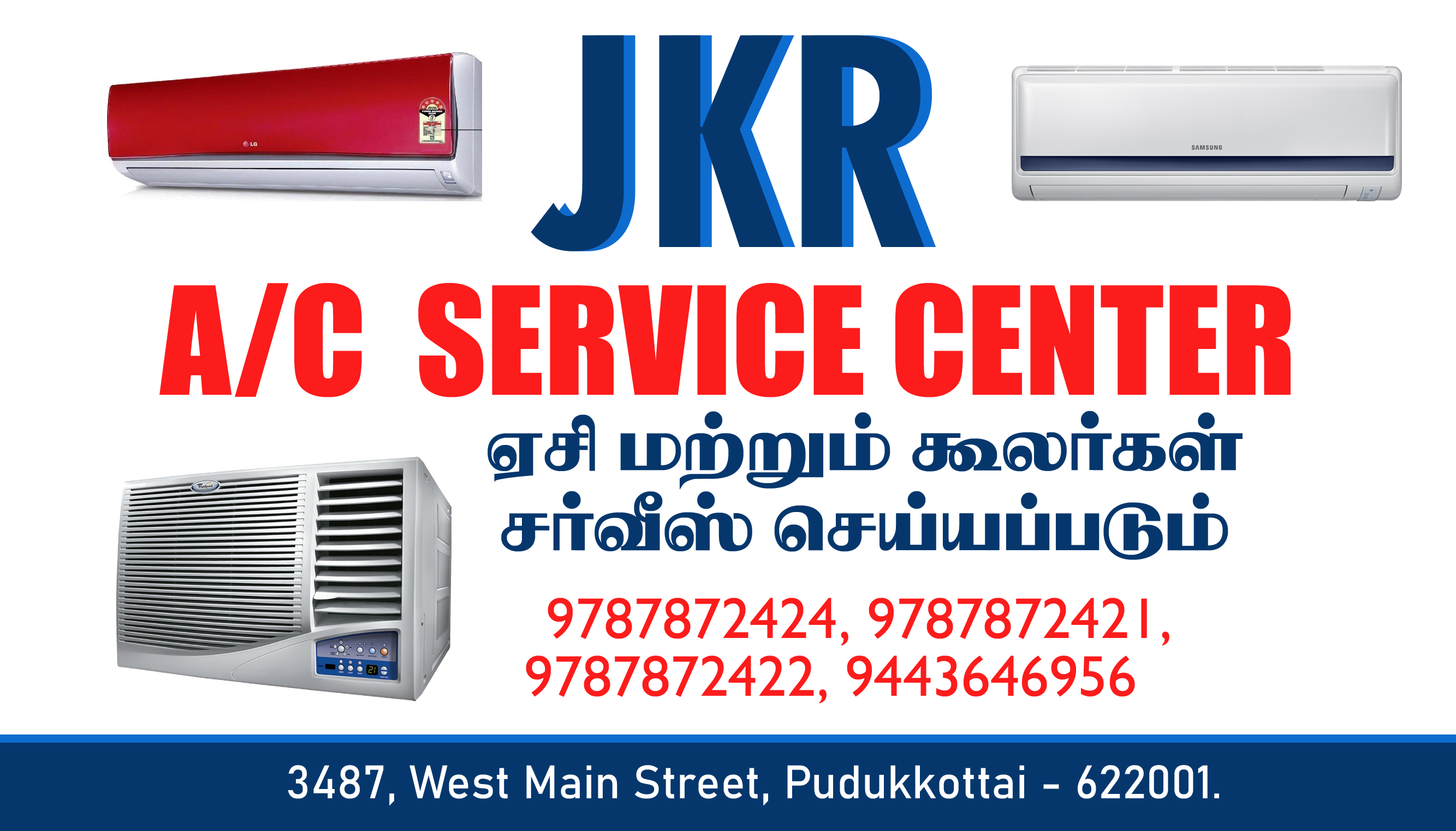 JKR AC Service Center Pudukkottai