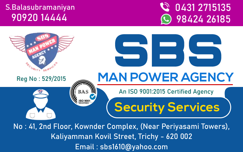 SBS Manpower Agency Trichy
